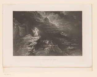 律法を破るモーセ Moses Breaketh the Table (オブジェクトのタイトル) 聖書の挿絵（連載タイトル） 聖書の挿絵（連載タイトル）