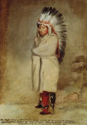ポーニーループスのナイフ主任、1821年