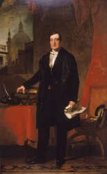 セント・バーソロミュー・ホスピタルの会計係ジェームス・ベントレー」1848年