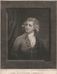 ジョン・バニスター、喜劇俳優、1787年