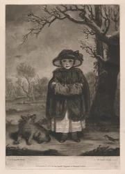 「ウィンター」役のキャロライン・モンタギュー夫人