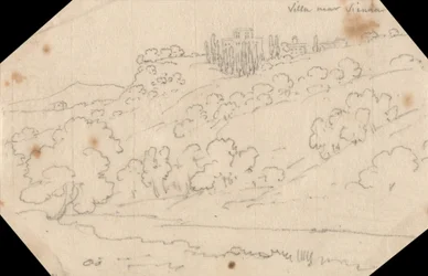 シエナ近くのヴィラ