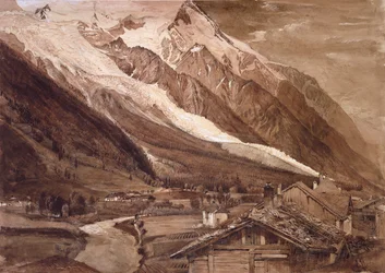 ボソン氷河、シャモニー、1849年6月