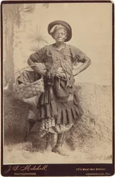 女性の肖像,c.1890年代（写真）