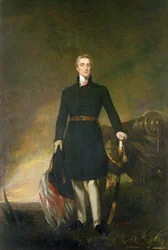 アーサー・ウェルズリー（1769-1852）ウェリントン公爵（油彩・キャンバス