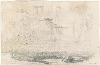 雲[裏面]、1870-1872。