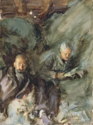 Hayloftで、c.1904-07（紙にトイレ）