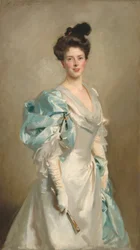 メアリー・クラウニンシールド・エンディコット・チェンバレン夫人ジョセフ・チェンバレン、1902年。