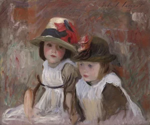 村の子供たち、1890