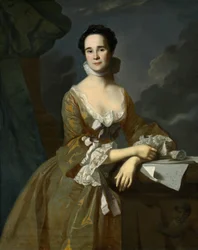 ダニエル・ハバード夫人 メアリー・グリーン 1764年頃