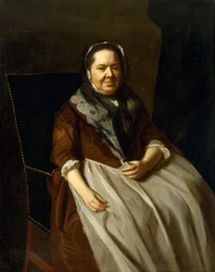 ポール・リチャード夫人の肖像、エリザベス・ガーランド（1700-73）1771