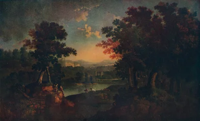 風景、c1750