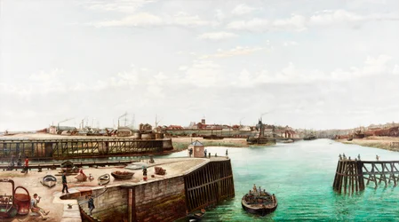 サンダーランドハーバー、1883年