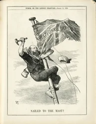 Punch』に掲載されたジョン・テニエル（1820-1914）のイラスト