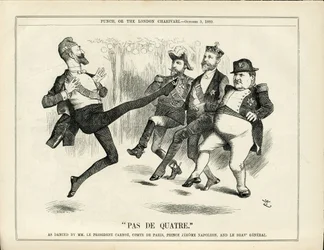 Punch』に掲載されたジョン・テニエル（1820-1914）のイラスト