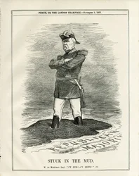 Punch』に掲載されたジョン・テニエル（1820-1914）のイラスト