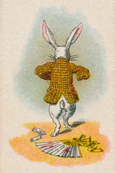 逃げるウサギ、1930