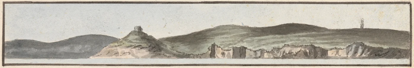 ラム ヘッド、ノース バイ ウェスト (2 マイルの距離)