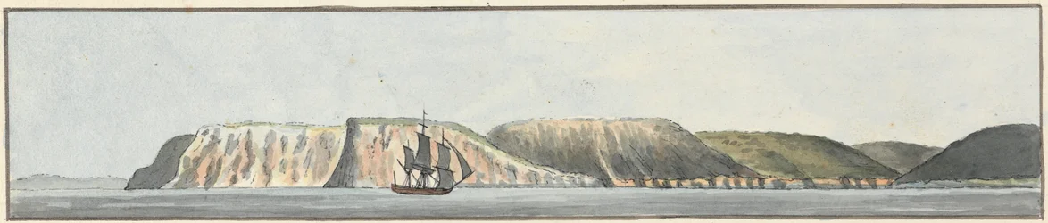 The Bolt Head, West North West (1 つの台紙に描かれた 5 つの図面のうちの 1 つ)