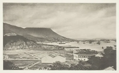 香港のシティ・ビクトリア、1868年頃。