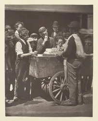 ハーフペニー アイス、1881 年。