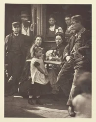 1881年、ホワイト・チャペルのフーキー・アルフ。