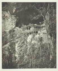 1868年頃のYuenfu Monastery。