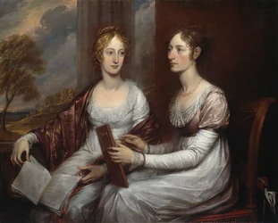 ミス・メアリーとハンナ・マレー、1806年。