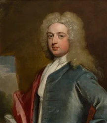 オーランド・ブリッジマン卿の肖像、4th Bt（1695-1764）、1715-39年頃（キャンバスに油彩）