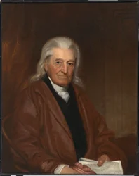 ウィリアム・サミュエル・ジョンソン（1727-1819）、1814年頃（キャンバスに油彩）