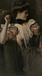 若い女の子、1902年頃