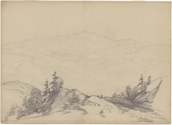 山の風景