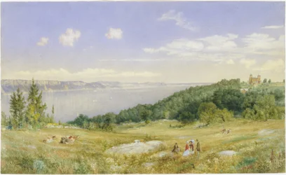 パリセーズ、1870年頃（水彩画）