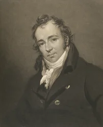 ジェームズウォードによって刻まれたジェームズウォード（1769-1859）の肖像画