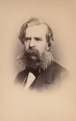 アレクサンダー・ジョンストン、1860年代。