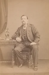 ジョージ・オーガスタス・サラ、1860年代。