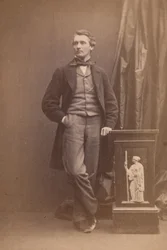 ジョージ・ハーディ、1860年代。