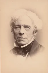 マイケル・ファラデー、1860年代。