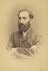 [フィリップ・エルモゲネス・カルデロン]、1860年代。