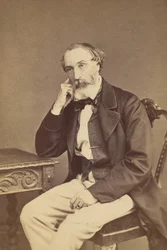 ウィリアム・キャロウ、1860年代。