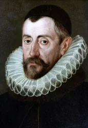 フランシス・ウォルシンガム卿（v.1532-1590）、イングランドの政治家（J.de Critz画）ロンドン・ナショナル・ポートレート・ギャラリー