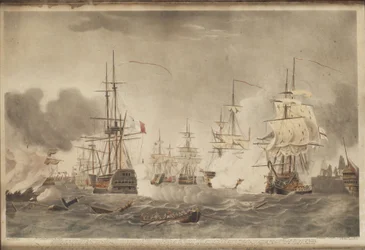 ナイル川の戦い、c。 1800