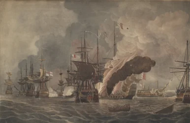 ナイル川の戦い、c。 1800