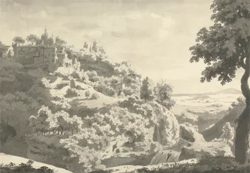 カスケードの上のチボリ