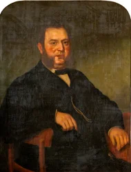 ジョージ・ヘインズの肖像、1850～1900年。