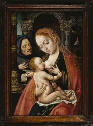 聖家族、1523～1530年頃。