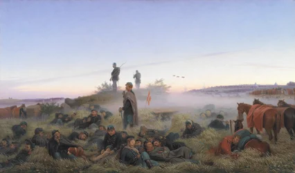 イステッドの戦いの翌朝 1850年7月25日