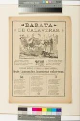 ブロードサイド：スカルセール、c.1890（新聞のリソ）
