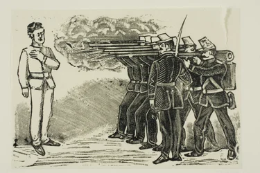 銃殺隊による処刑