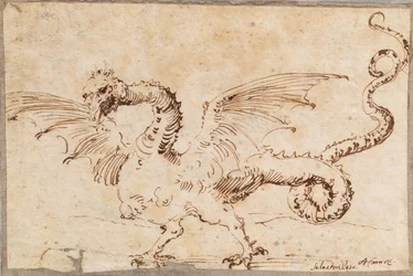 ドラゴンの研究、1620 年代。